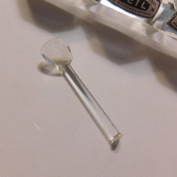 Vintage Weil Hand Cut Lead Crystal Open Salt Cellars Czechoslovakia - Picture 3 of 7